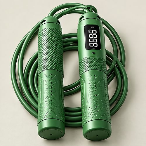 Army Green Calorie Counting Jump Rope