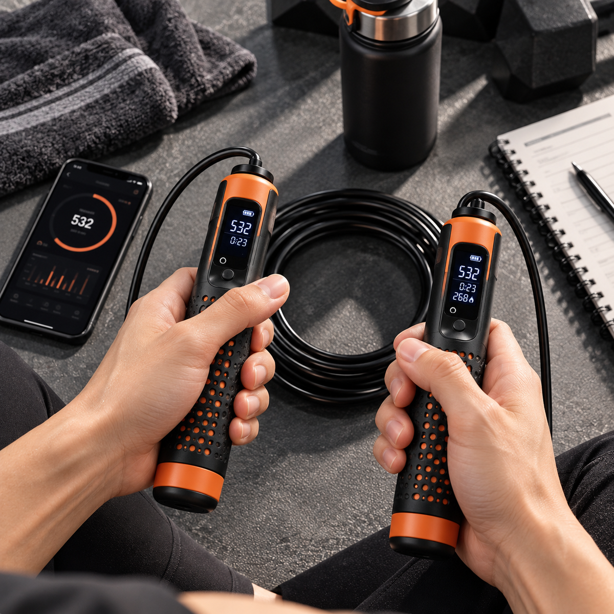 Smart rope, smarter workouts.